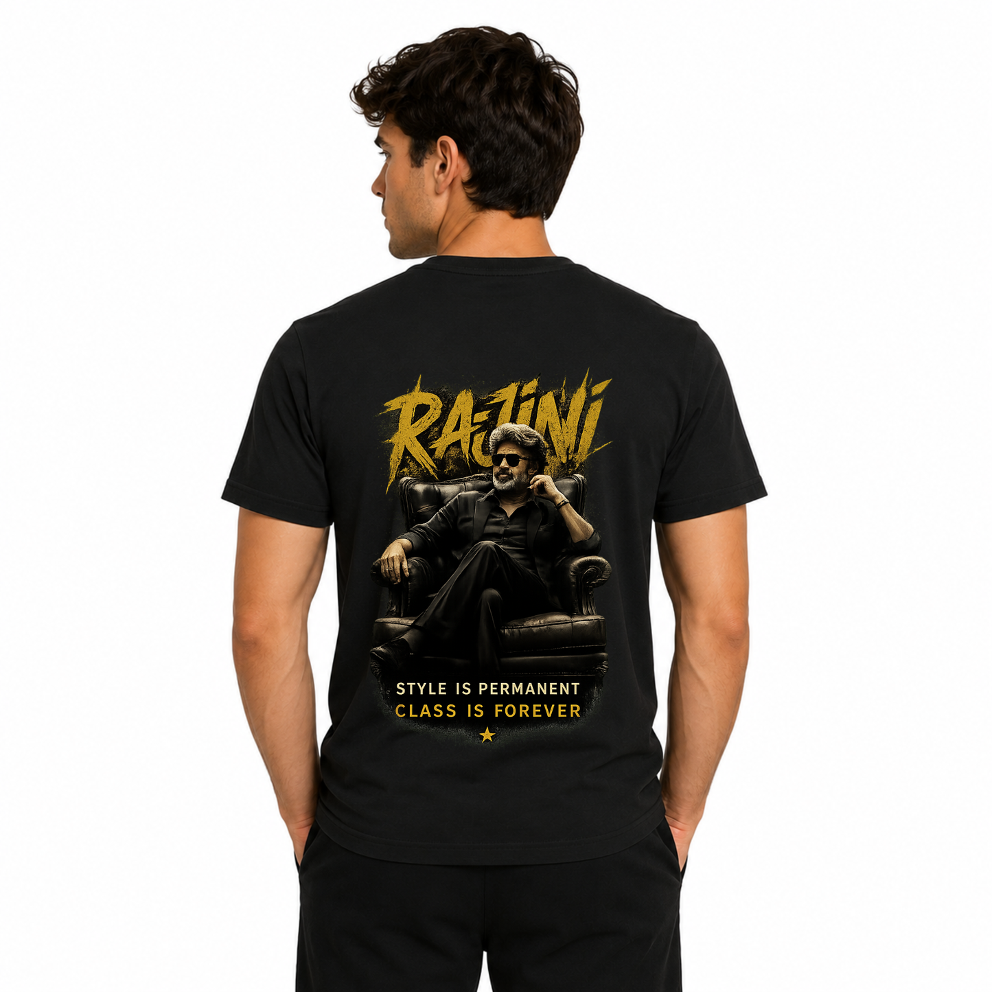 Style is permanent Legend In Silence Premium Oversized T-Shirt