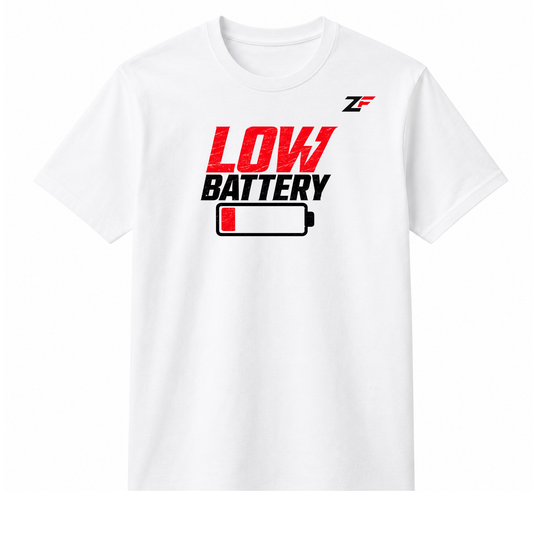 Low Battery Oversized T-Shirt