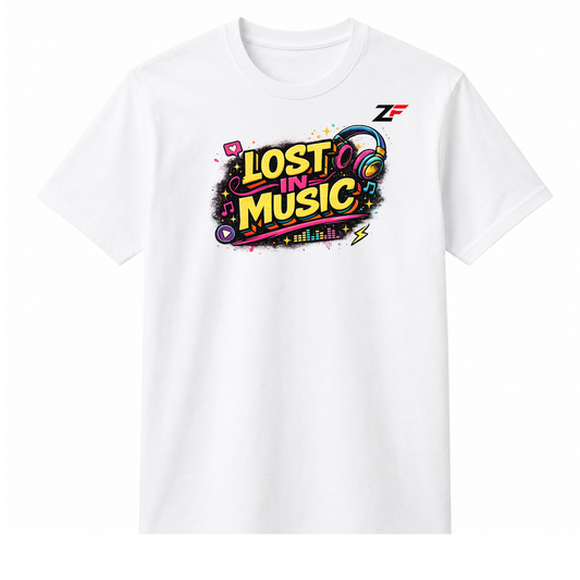 Lost in Music Oversized T-Shirt