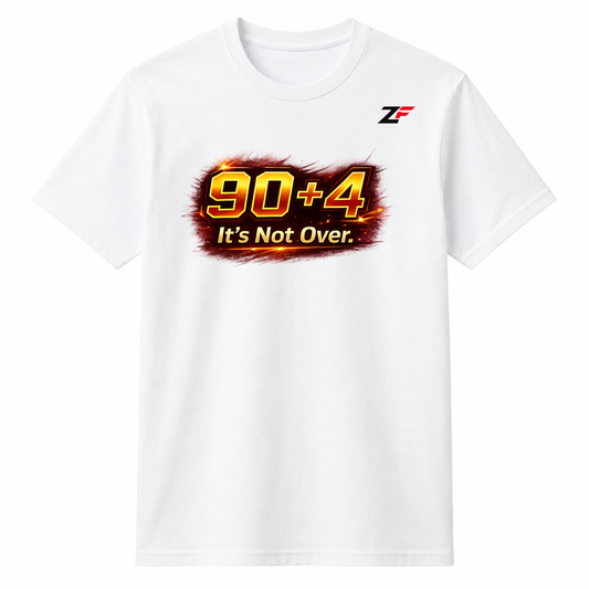 Final Whistle 90+4 Oversized Football T-Shirt