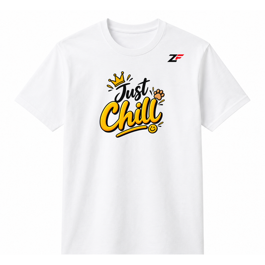 Chill Mode On Bear T-Shirt | Cute Relaxing Teddy Bear Graphic Printed Tee