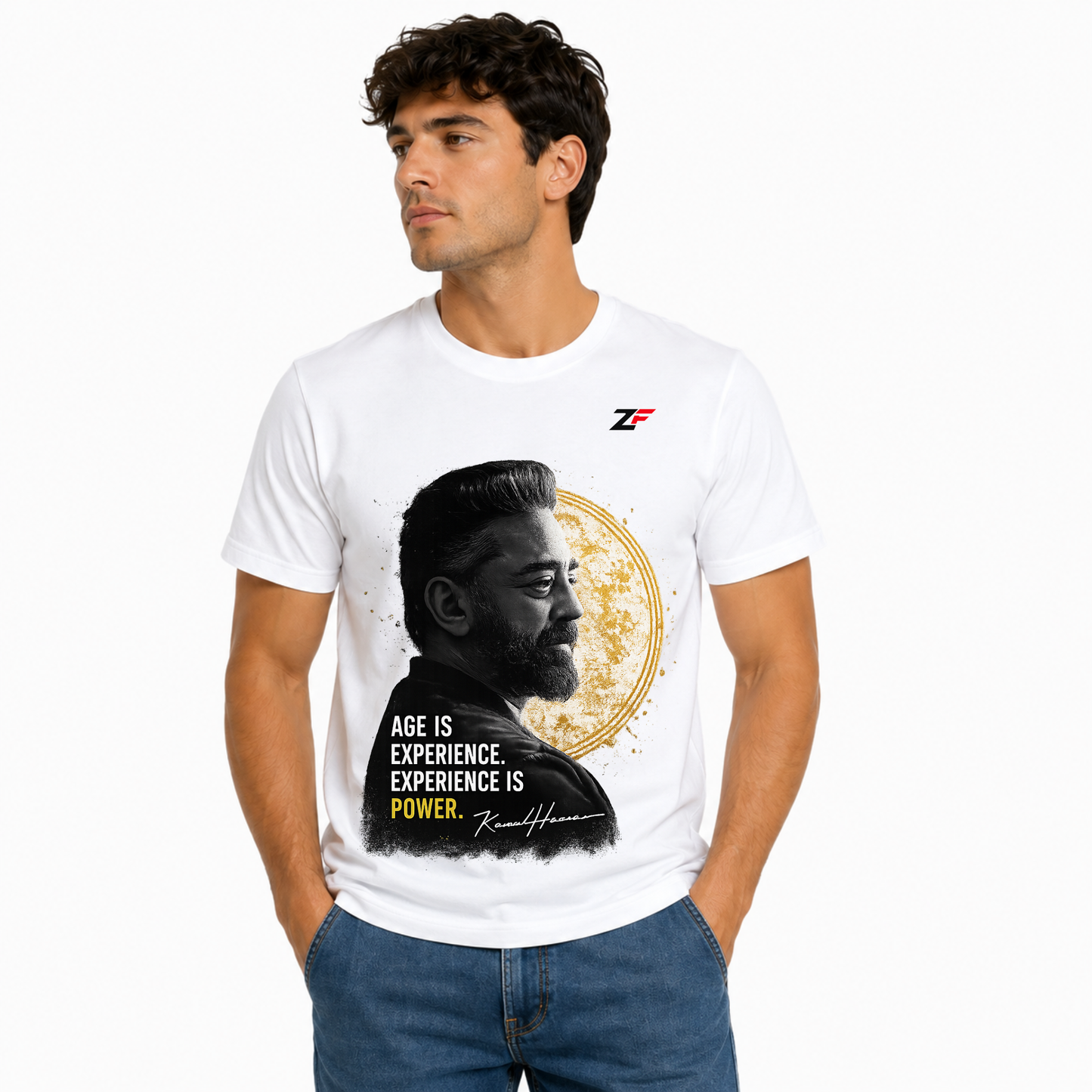 Age Is Experience Kamal Oversized T-Shirt