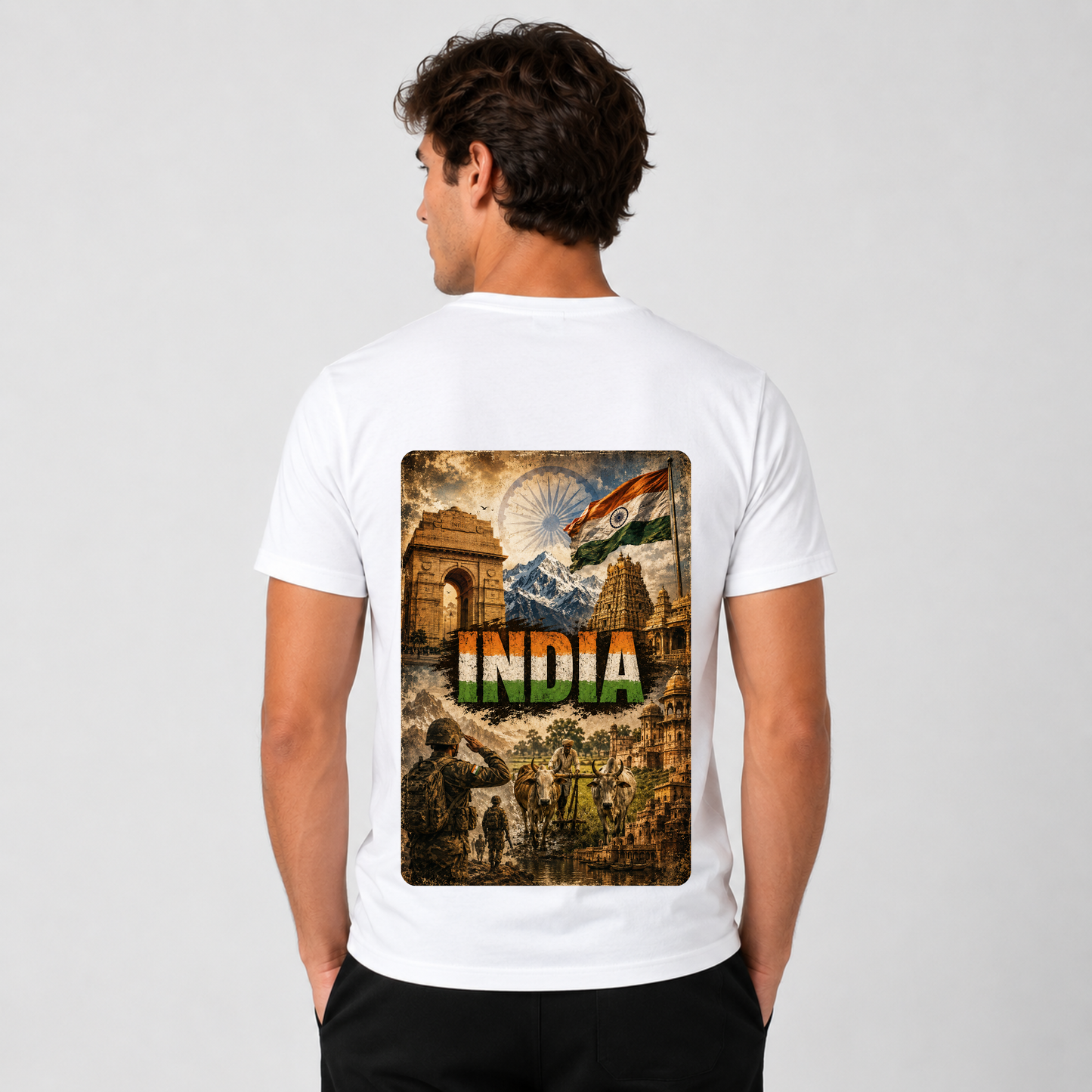 he Soul of India T-Shirt | Indian Heritage & Patriotic Graphic Tees