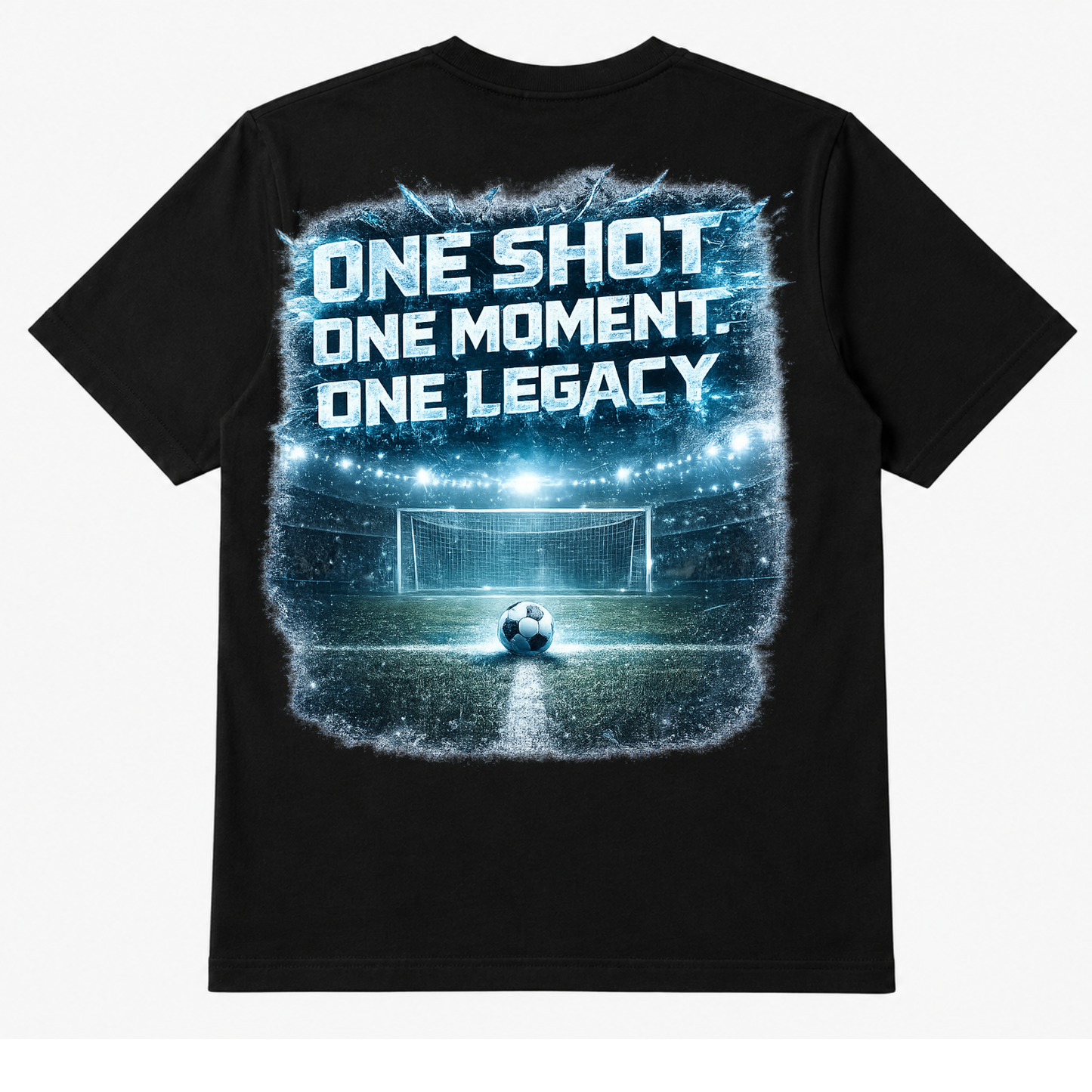 Ice In My Veins Oversized Football T-Shirt