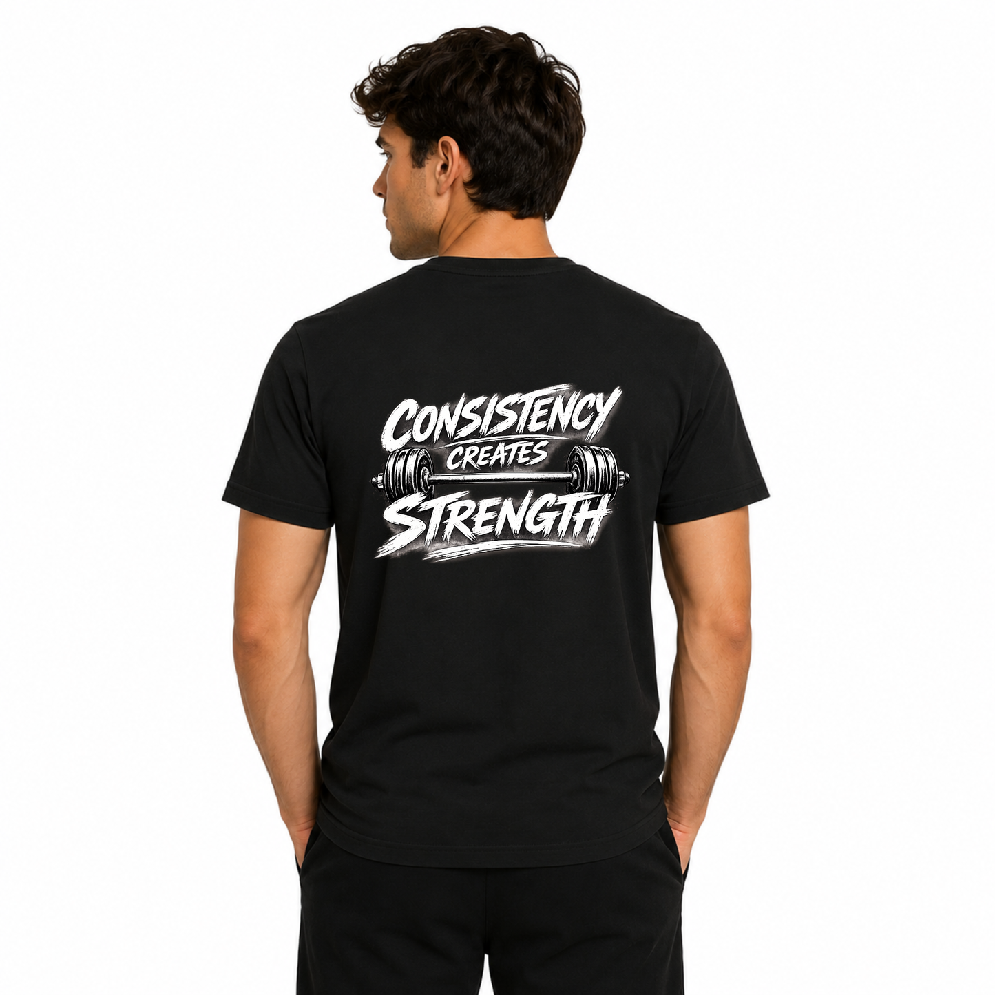 Built Not Born Oversized Gym T-Shirt