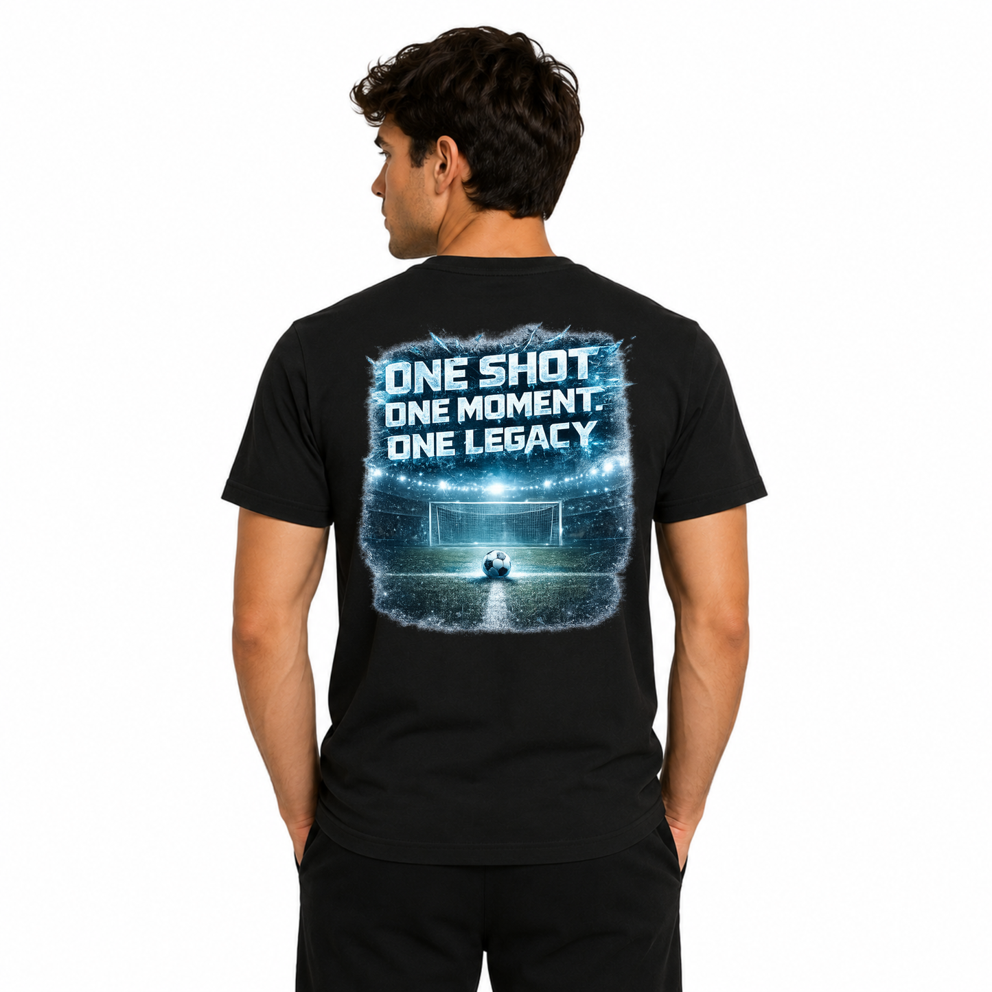 Ice In My Veins Oversized Football T-Shirt