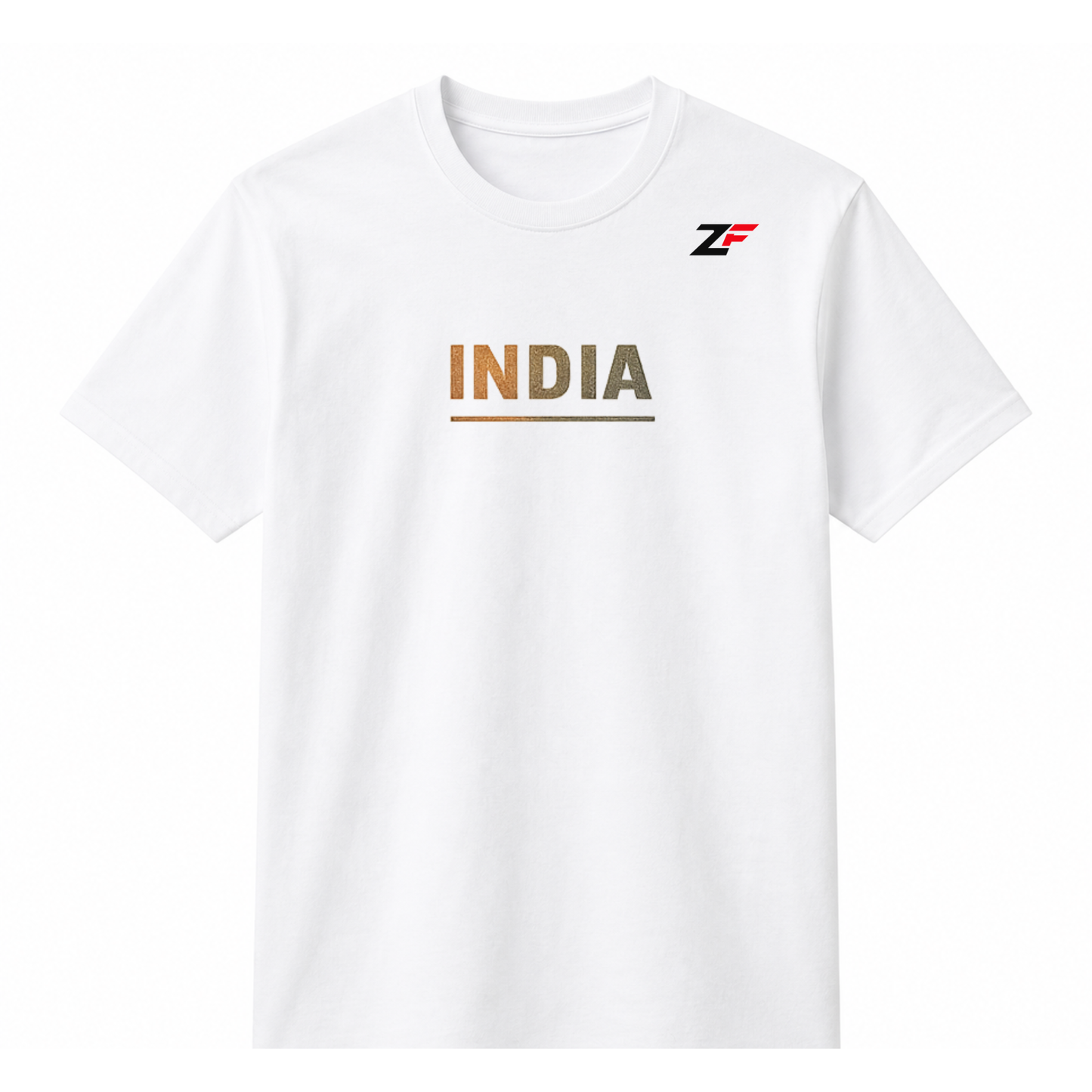 India Rise Roar Reign T-Shirt | Patriotic Ashoka Chakra Graphic Tee
