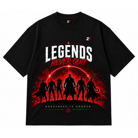 Legends Never Quit  T-Shirt