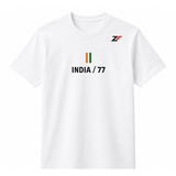 India 77 Patriotic T-Shirt | Freedom Day 2026 Front & Back Graphic Tees
