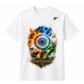 77 Years of Freedom T-Shirt | Ashoka Chakra Patriotic Graphic Tees
