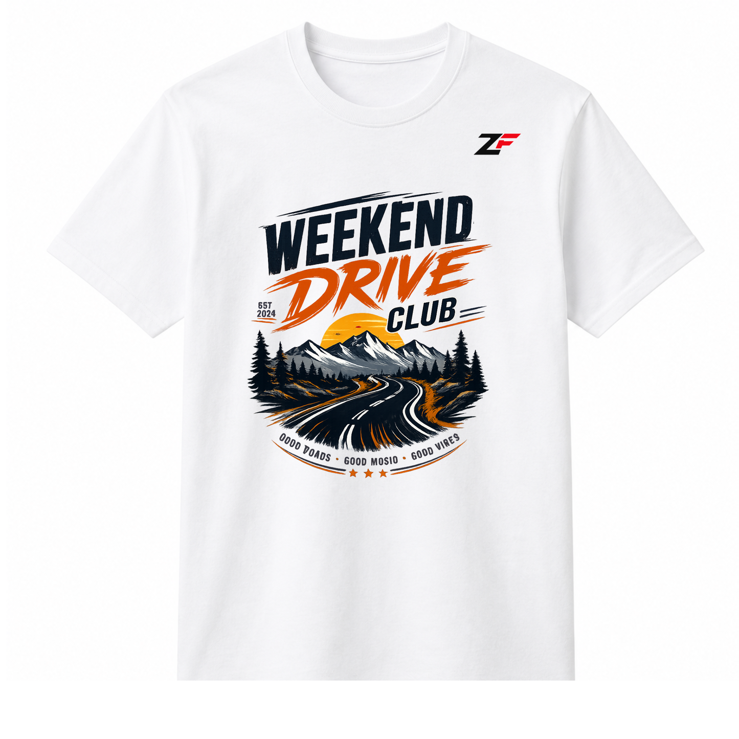 Weekend Drive Club Oversized T-Shirt