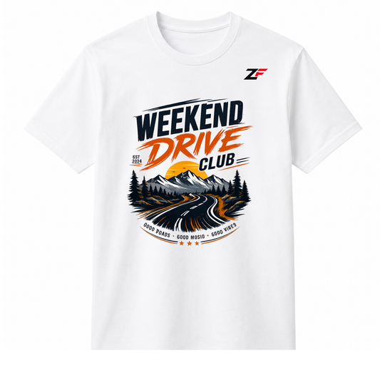 Weekend Drive Club Oversized T-Shirt