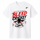 Bleed Cricket Oversized White T-Shirt