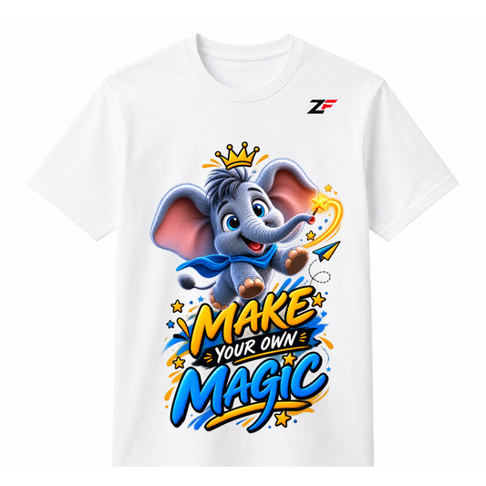 Make Your Own Magic Elephant T-Shirt – Inspirational Kids Graphic Tee