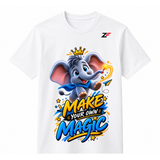 Make Your Own Magic Elephant T-Shirt – Inspirational Kids Graphic Tee