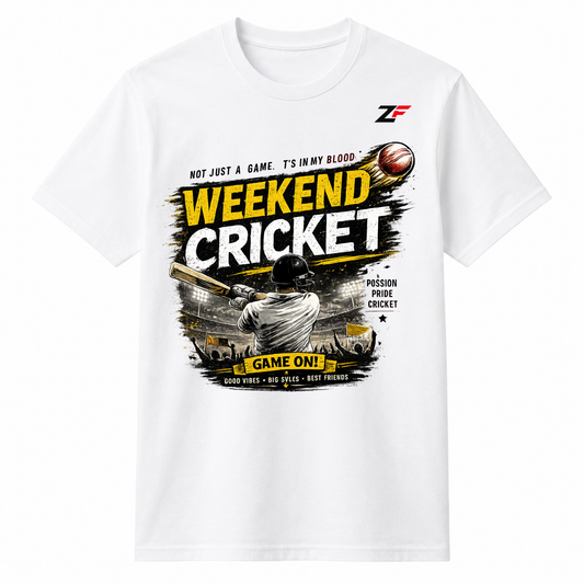 Weekend Cricket Oversized T-Shirt