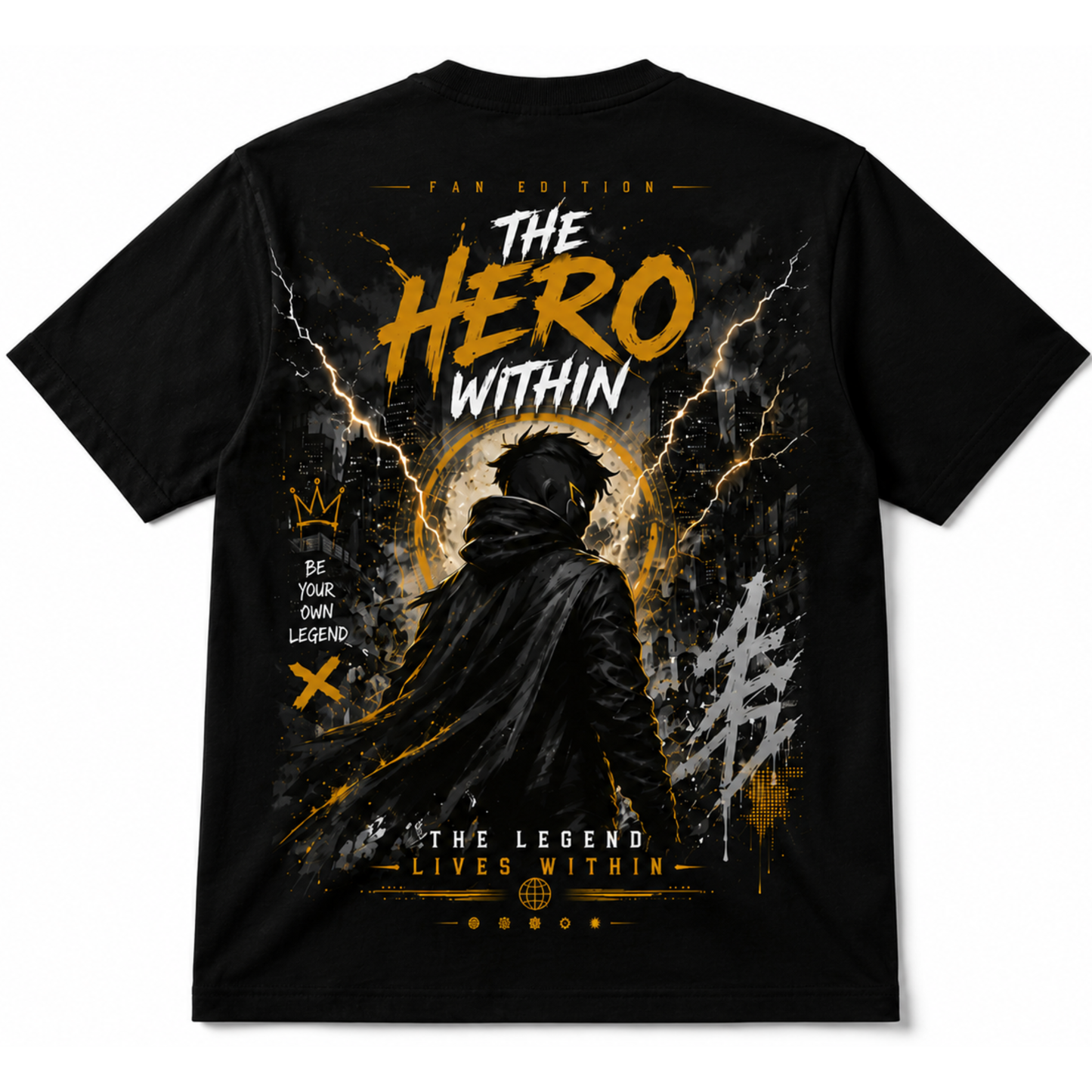 The Hero Within Oversized Graphic T-Shirt