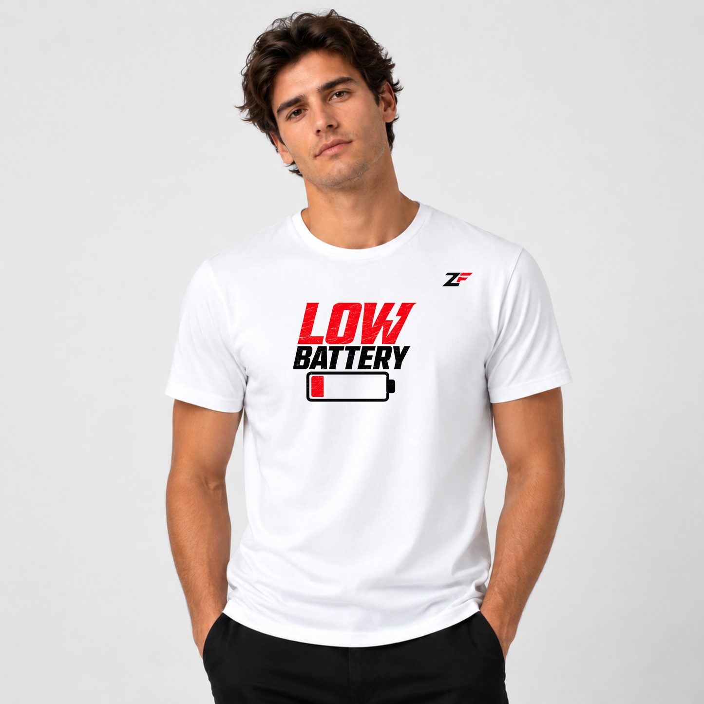 Low Battery Oversized T-Shirt