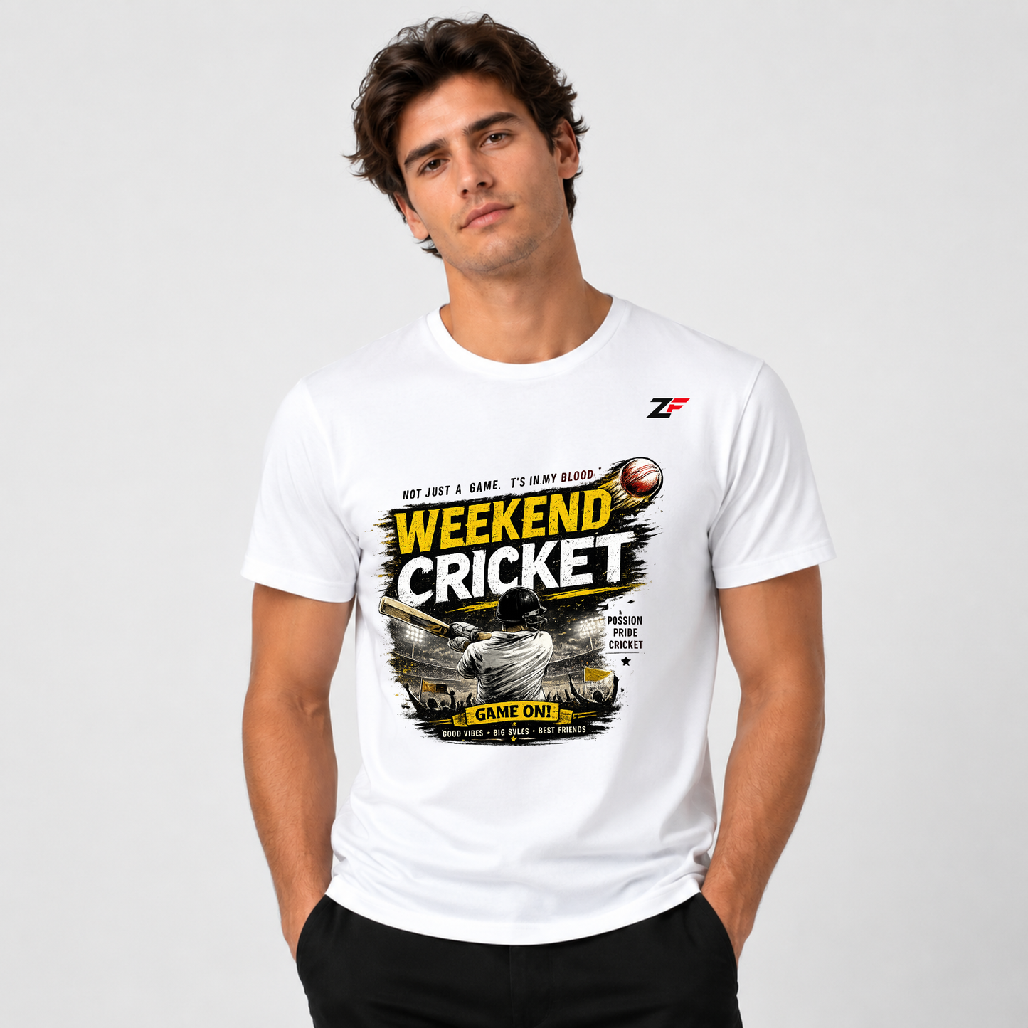 Weekend Cricket Oversized T-Shirt