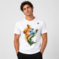 India Tricolor Splash T-Shirt | Premium Patriotic Graphic Tee