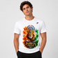 Indian Pride T-Shirt | Royal Lion & Ashoka Chakra Patriotic Graphic Tees