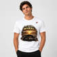 Life Behind the Wheel Oversized Graphic T-Shirt White