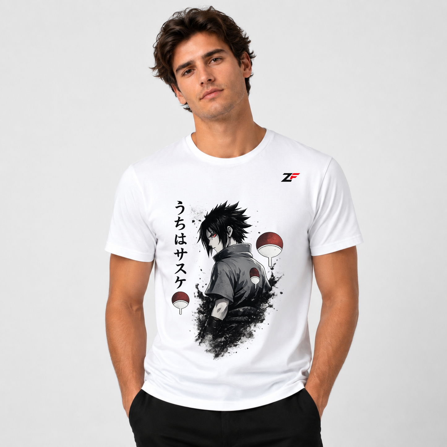 Shadow Uchiha Oversized Anime T-Shirt