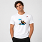 Creative Cat Painter Graphic T-Shirt – Fun Art & Creativity Printed Tee