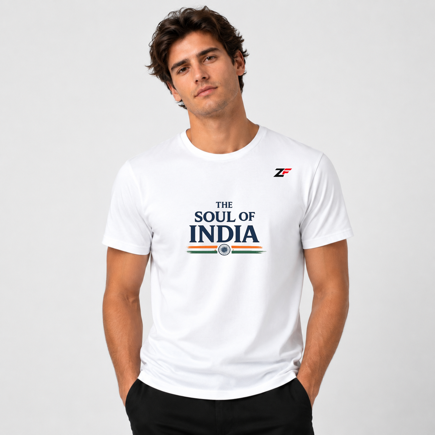 he Soul of India T-Shirt | Indian Heritage & Patriotic Graphic Tees