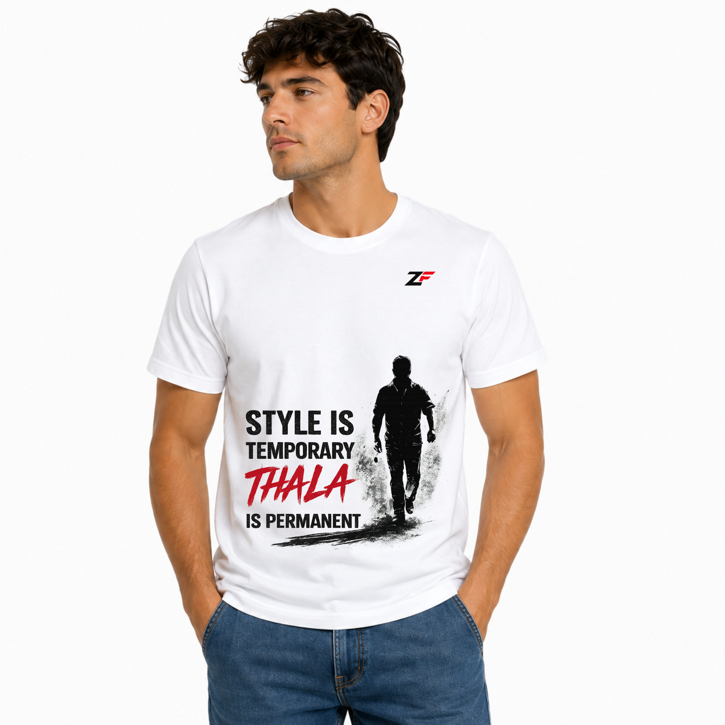 Style Is Temporary Thala Is Permanent Graphic T-Shirt