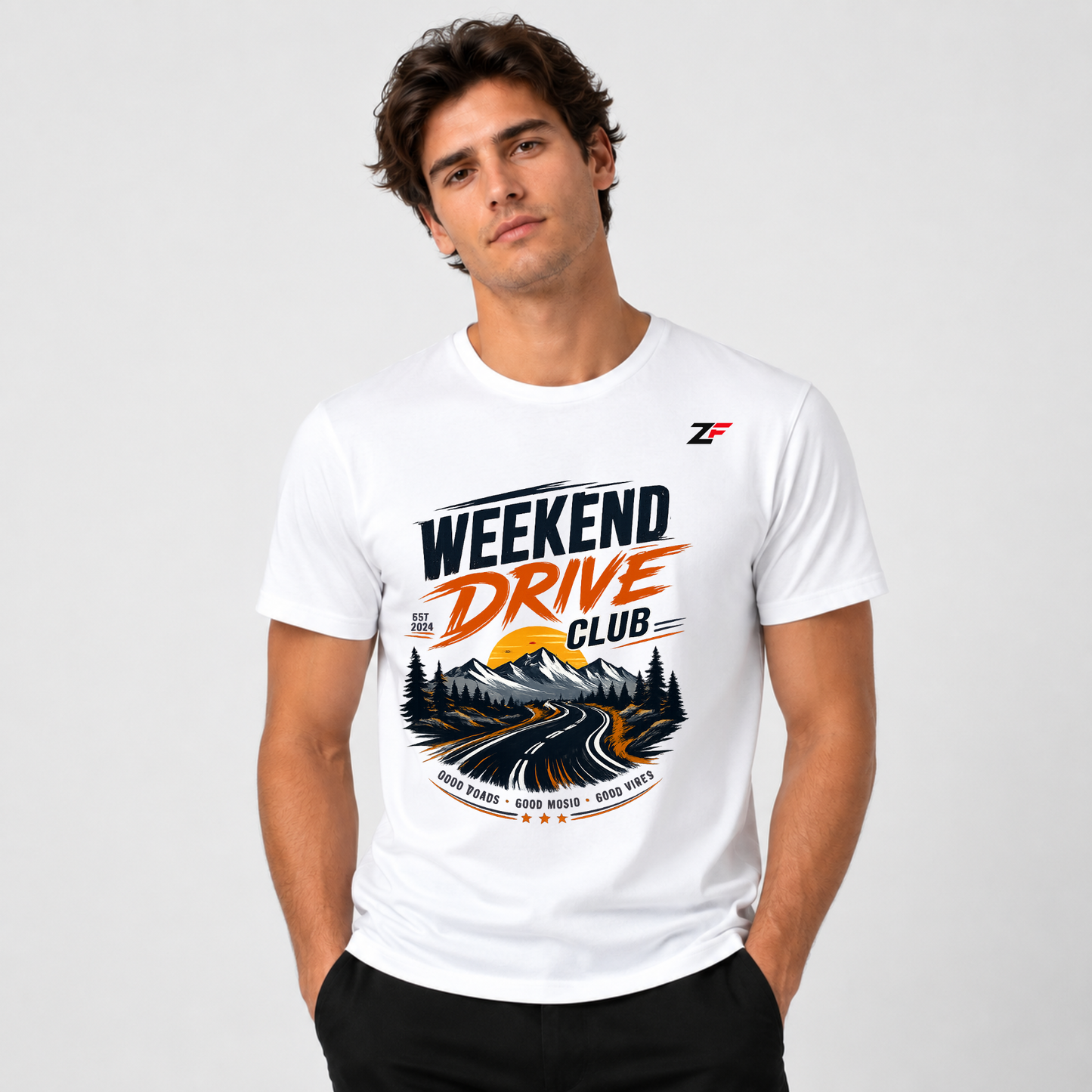 Weekend Drive Club Oversized T-Shirt