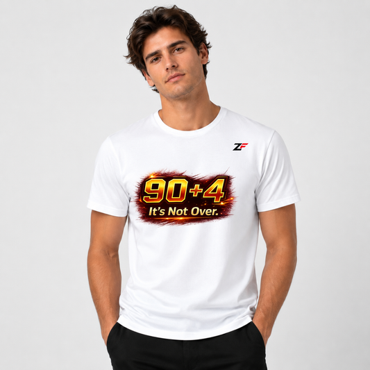 Final Whistle 90+4 Oversized Football T-Shirt