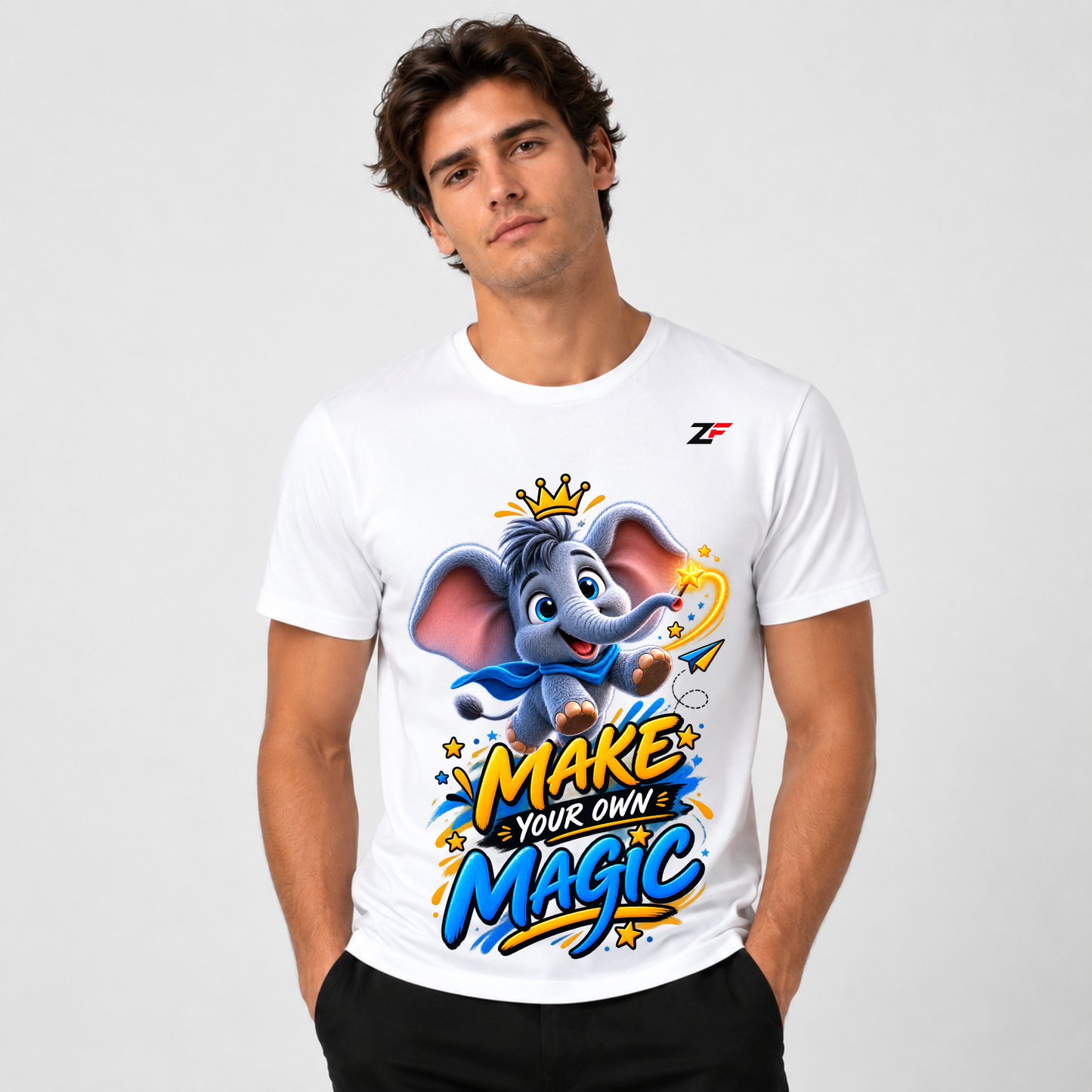 Make Your Own Magic Elephant T-Shirt – Inspirational Kids Graphic Tee
