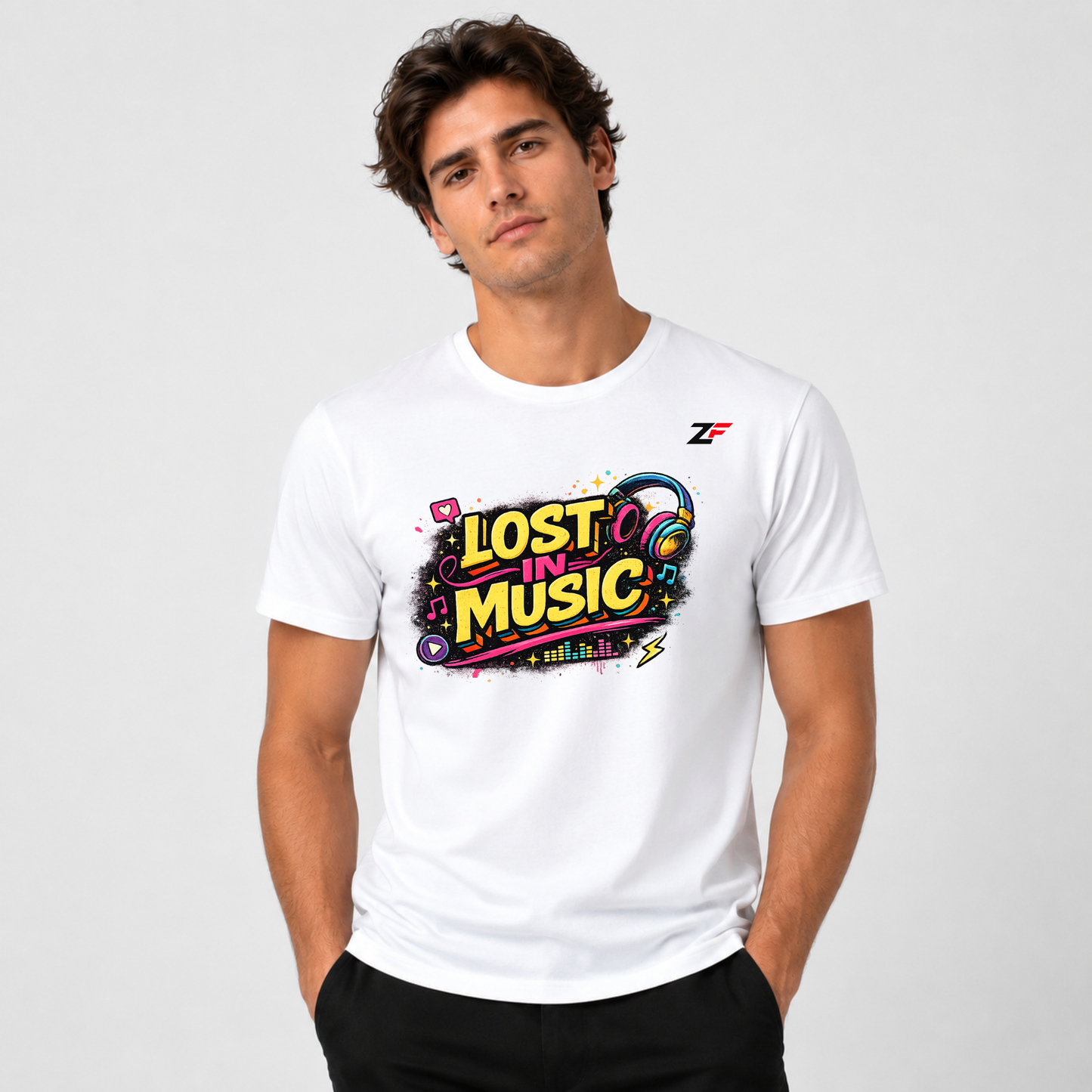 Lost in Music Oversized T-Shirt