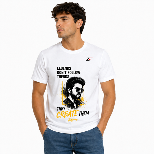 The GOAT Edition Oversized Graphic T-Shirt – Legends Create Trends