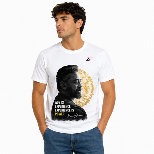 Age Is Experience Kamal Oversized  T-Shirt