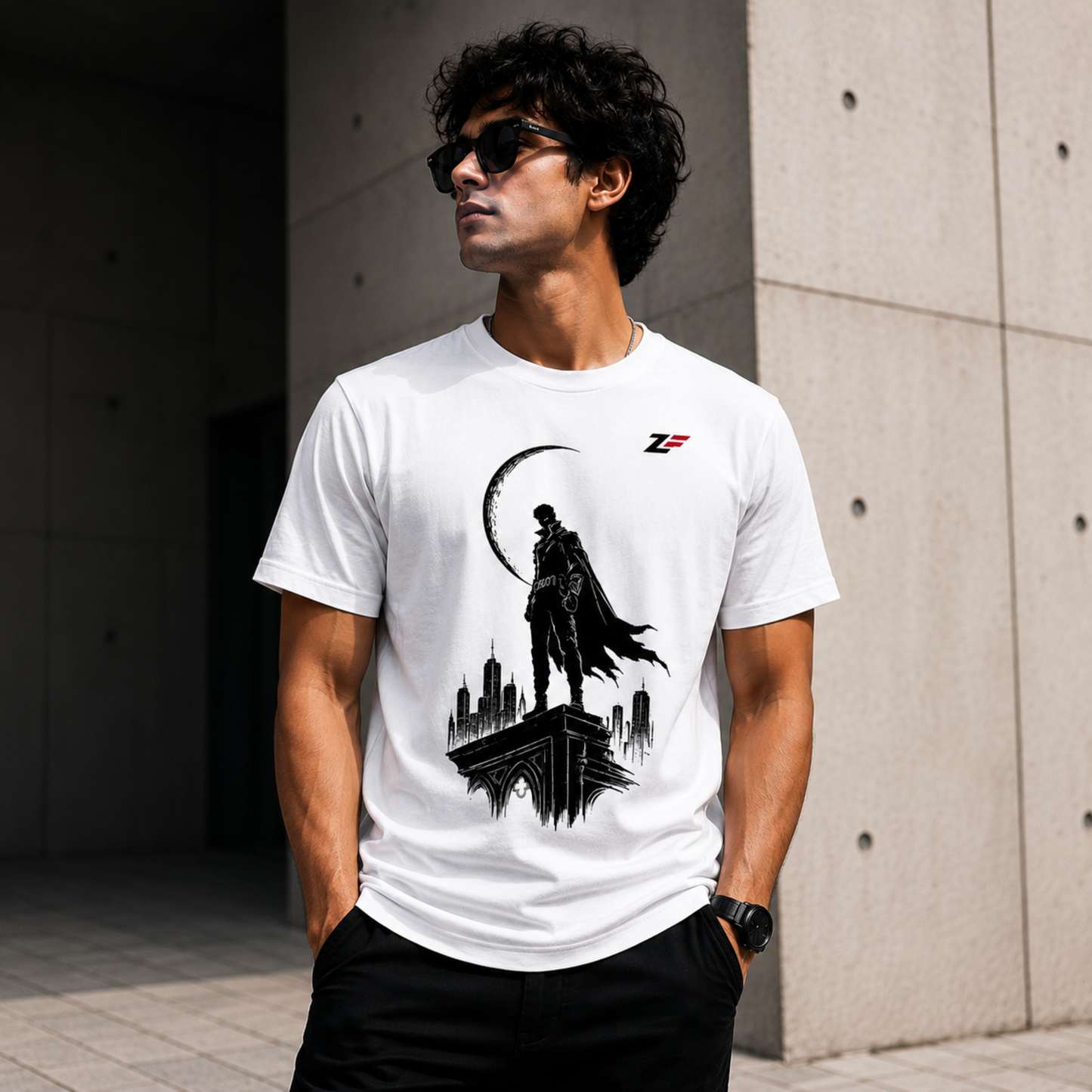 Shadow Guardian Graphic T-Shirt