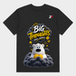 Big Thoughts Small Worries T-Shirt | Cute Bear Graphic White Tee