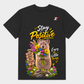 Stay Positive Quokka T-Shirt – Cute Floral Animal Graphic Tee