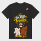 We Rise Together Panda Bear T-Shirt | Cute Friendship Graphic Printed Tee