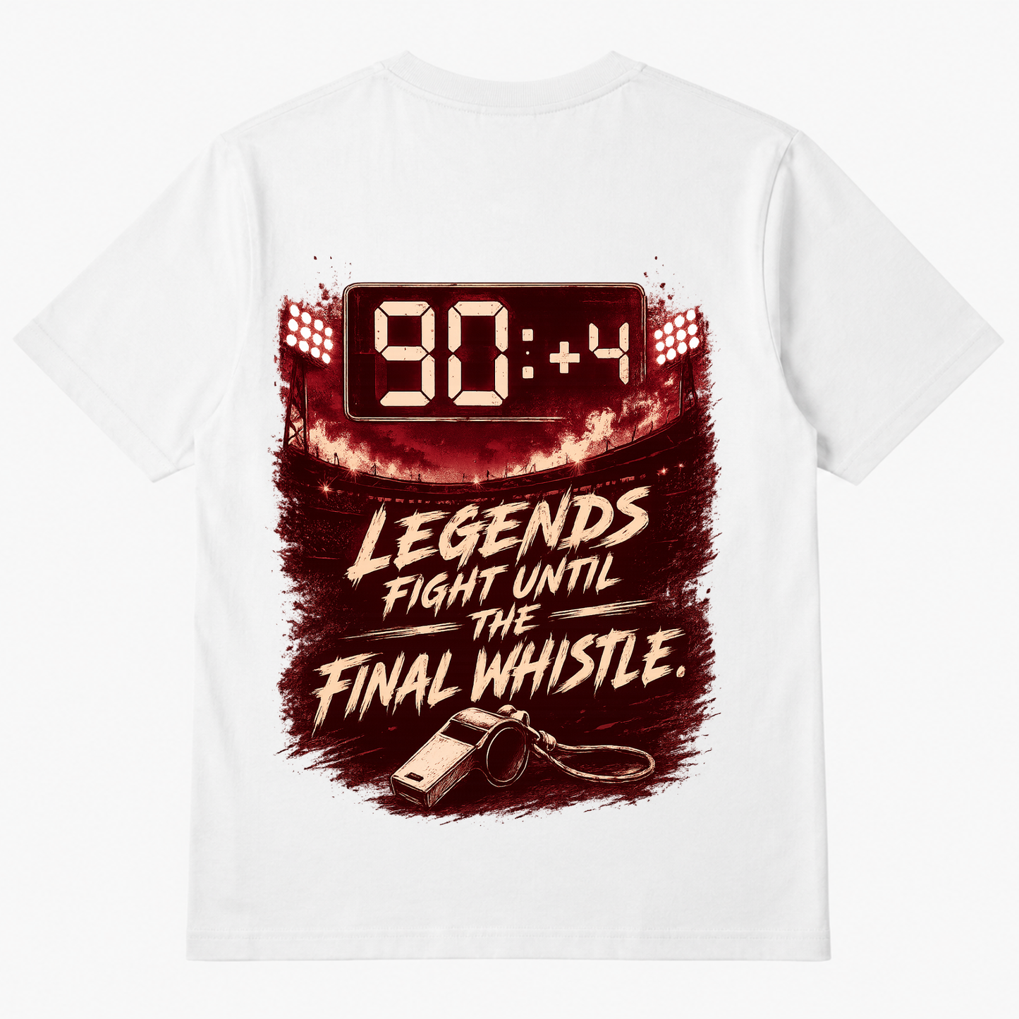 Final Whistle 90+4 Oversized Football T-Shirt