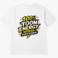 100% Toon Energy Oversized T-Shirt | Cartoon Streetwear Graphic Tee