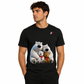 Family Polar Bear T-Shirt for Men & Women | Cute Bear Family Graphic Printed T-Shirt