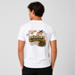 Passport to Freedom Oversized Graphic T-Shirt white