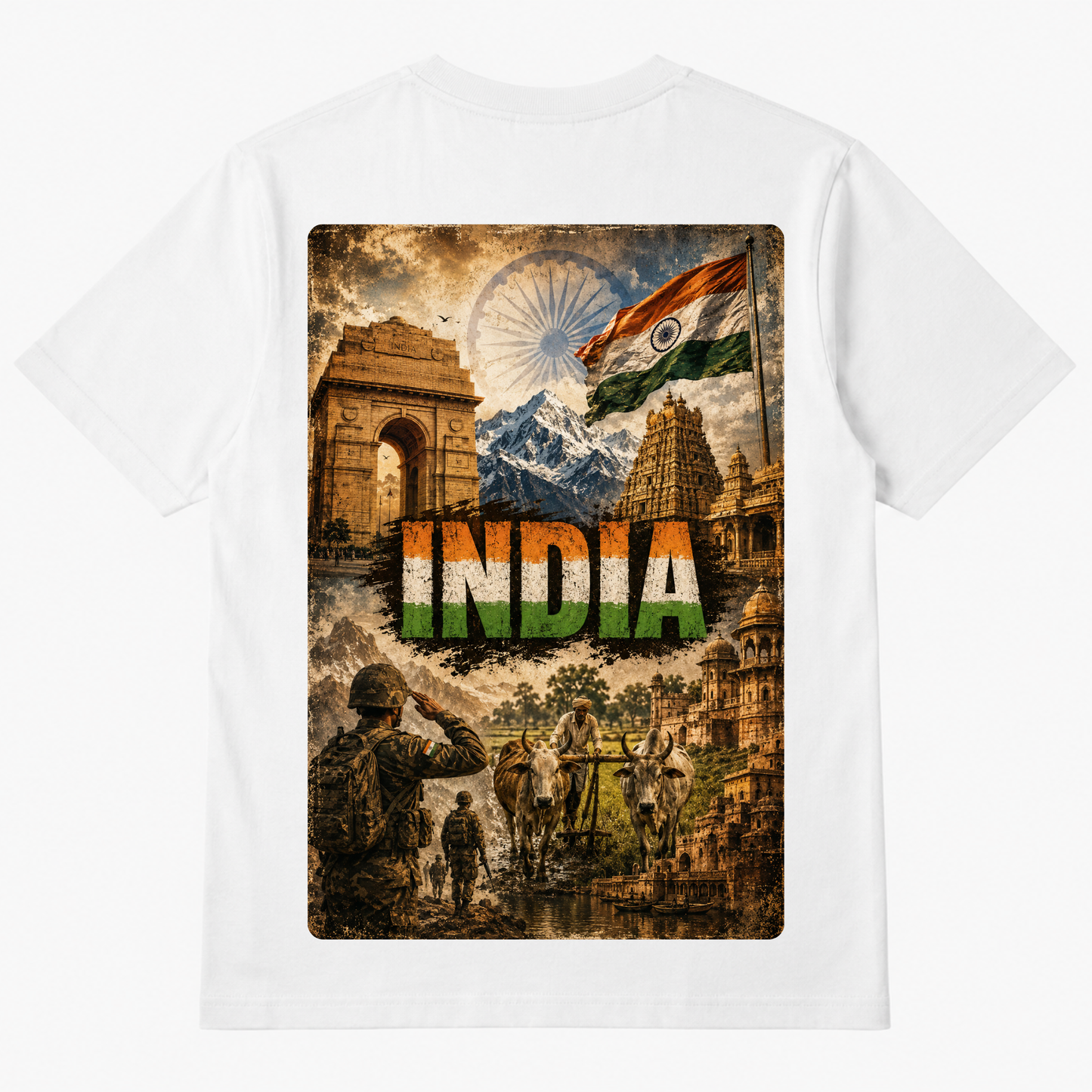 he Soul of India T-Shirt | Indian Heritage & Patriotic Graphic Tees