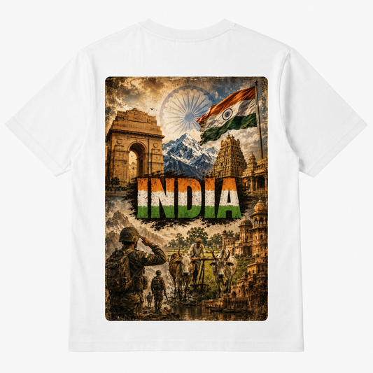 he Soul of India T-Shirt | Indian Heritage & Patriotic Graphic Tees