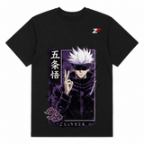Gojo Purple Aura Anime Oversized T-Shirt