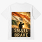 Salute to the Brave T-Shirt | Indian Army Patriotic T-Shirt | Independence Day Tees