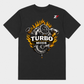 Turbo Mode Oversized Graphic T-Shirt Black