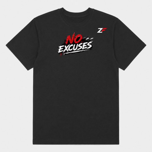 No Excuses Oversized Gym T-Shirt